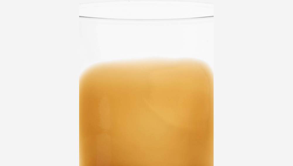 Gobelet en verre soufflé - 320 ml - Ambre