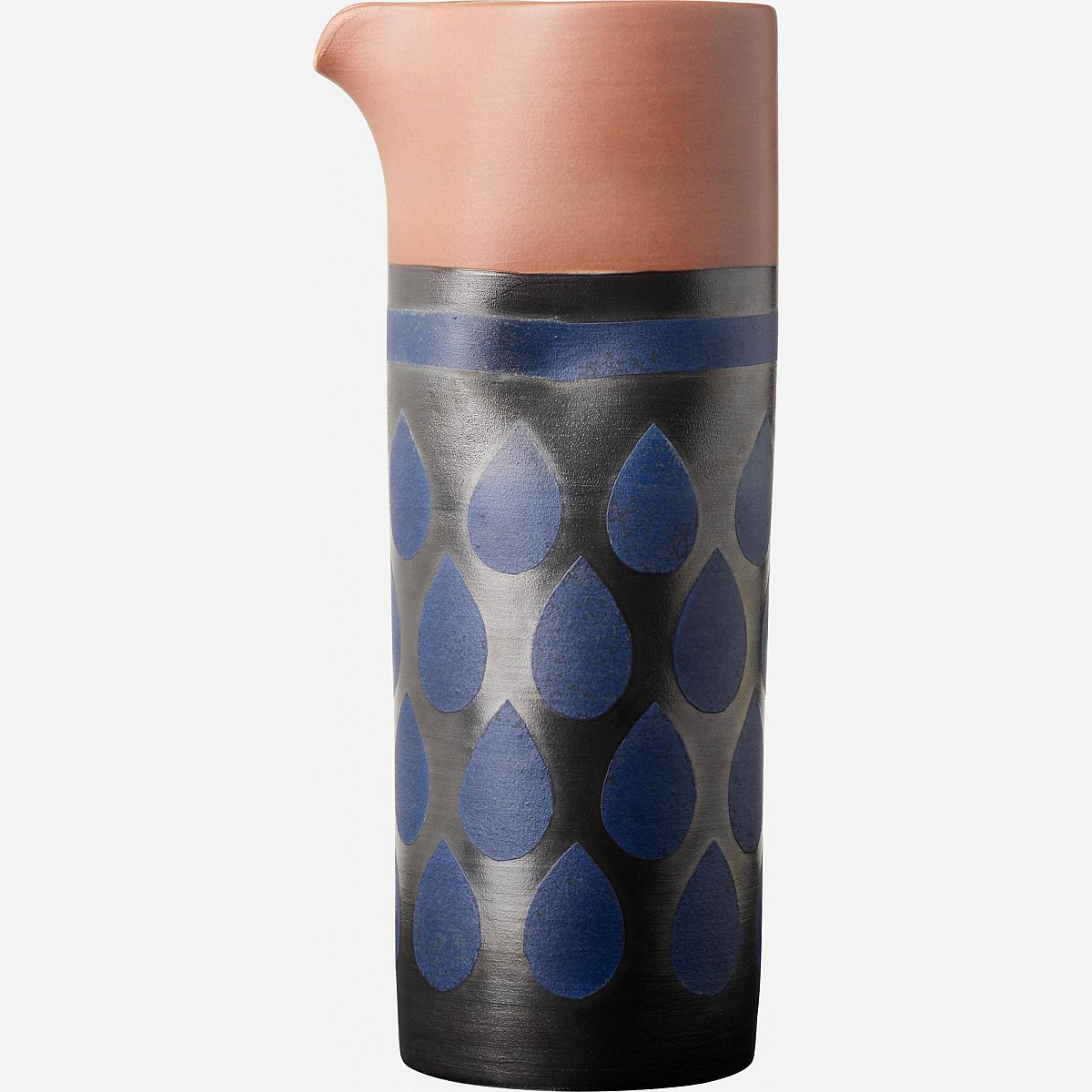 Sanne - Vase aus Sandstein - Dunkelblau - Habitat