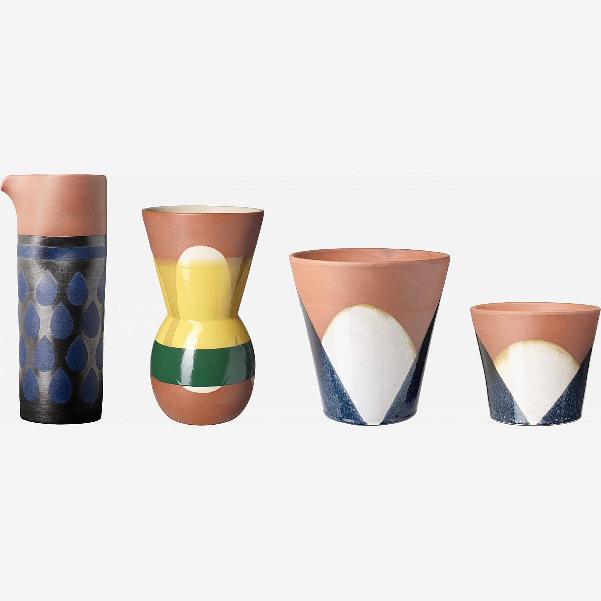 Sanne - Vase aus Sandstein - Dunkelblau - Habitat