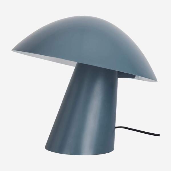 Lámpara de mesa de Metal - Azul