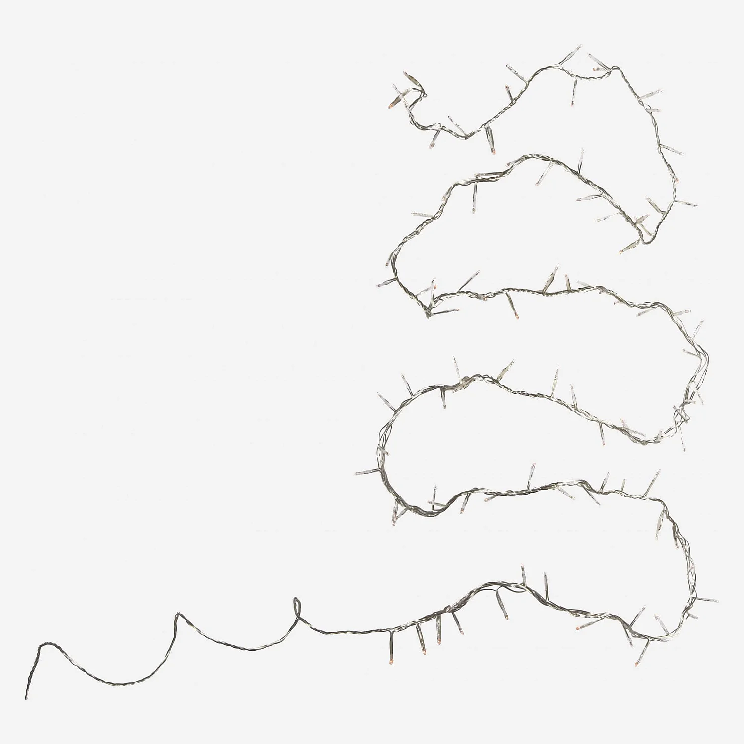 Guirlande lumineuse à LED 600cm blanche - 2