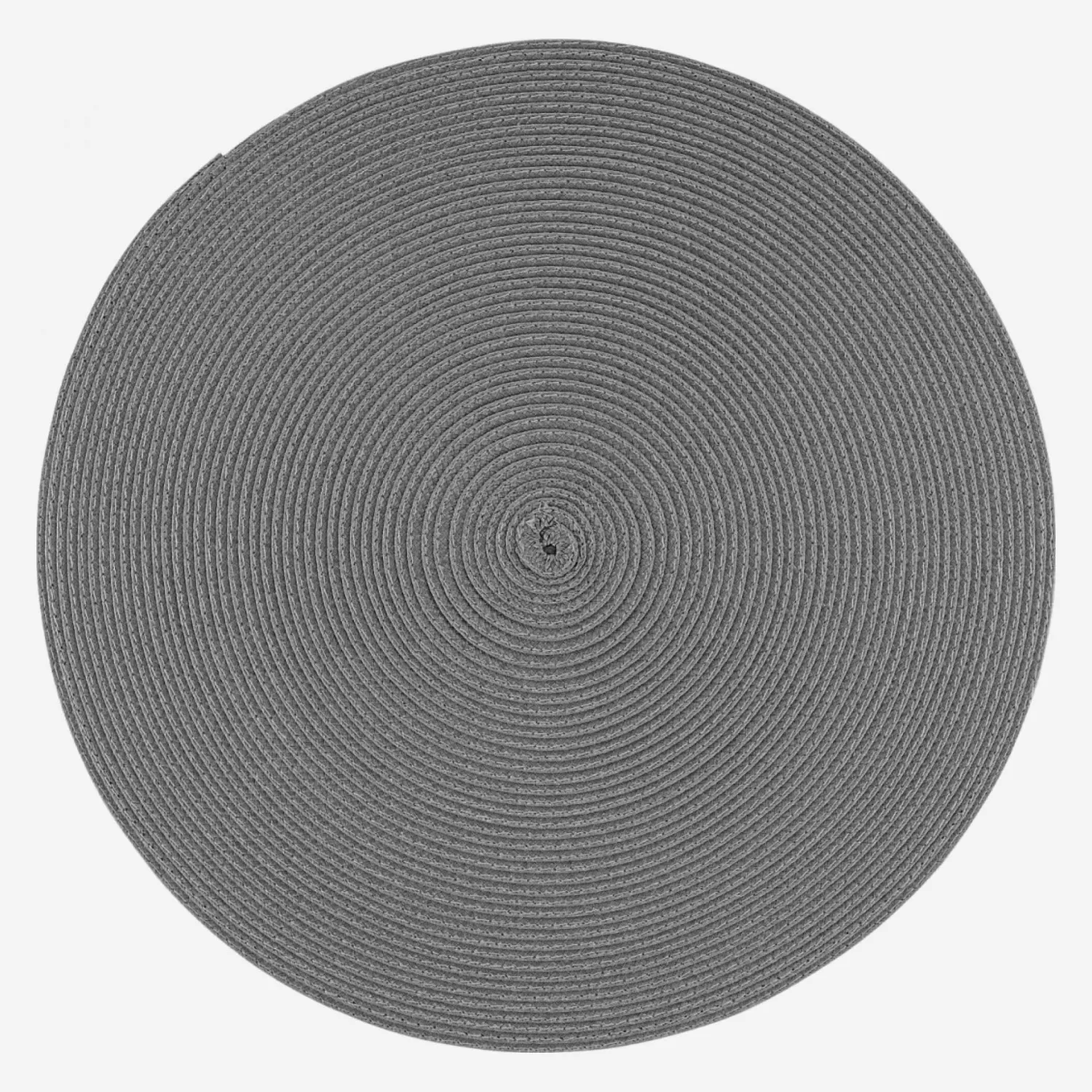 Set de table rond 38cm gris - 1