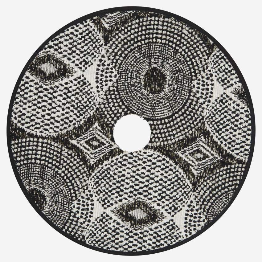 Pantalla disco de algodón - 27 cm - Estampado Tasmanie