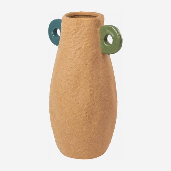 Vase en céramique - 29 cm - Terracotta