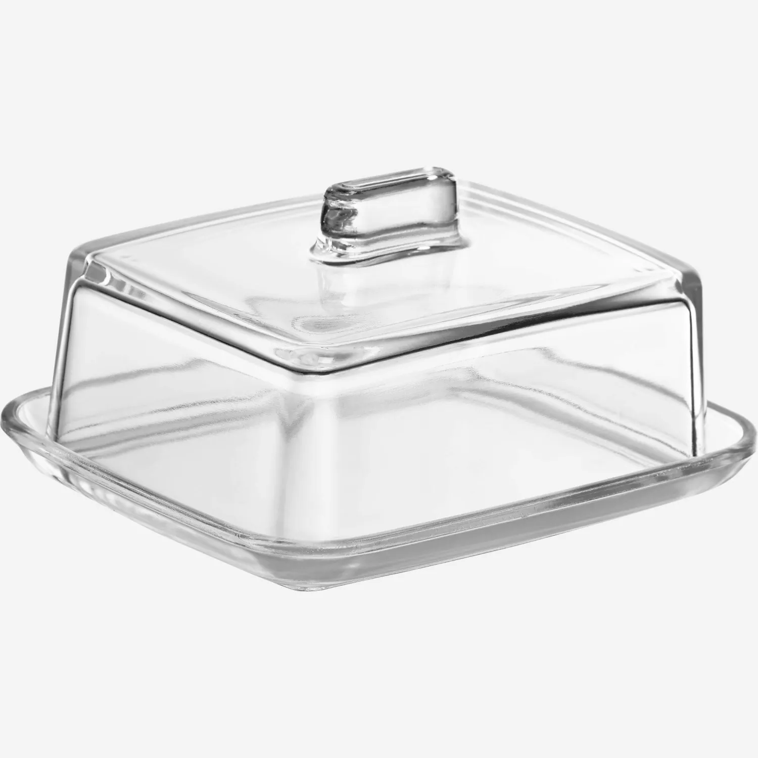 Glazen botervloot - 8 cm