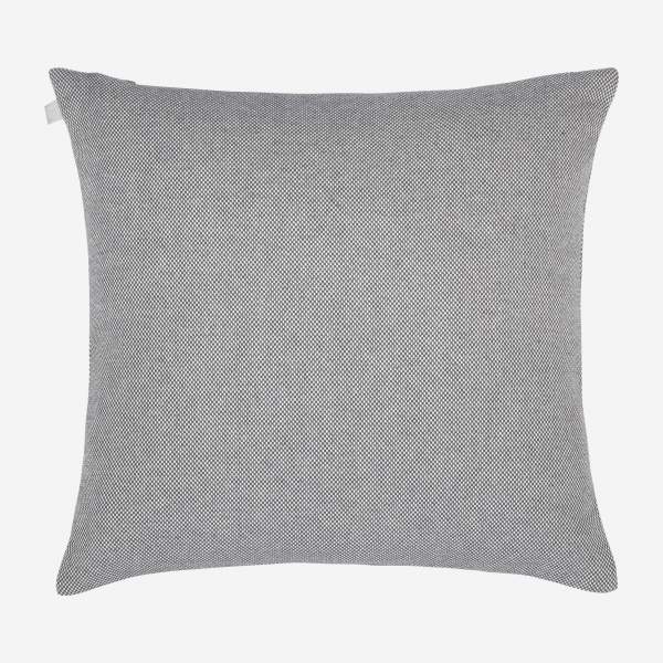 Almofada de sofá em algodão - 45 x 45 cm - Cinzento