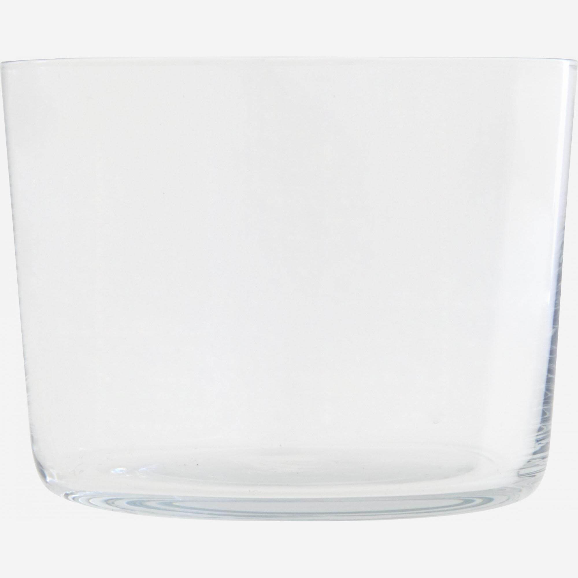 Set of 6 glass tumblers - 19 cl