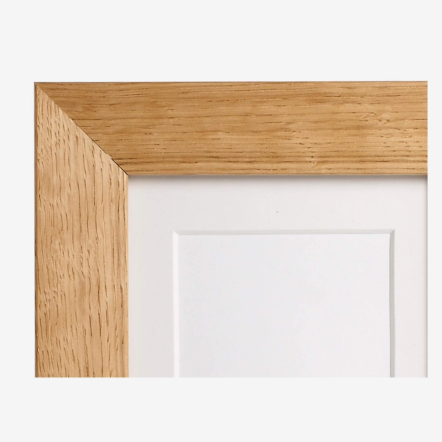Cadre à poser en chêne - 10 x 15 cm - Naturel - 2