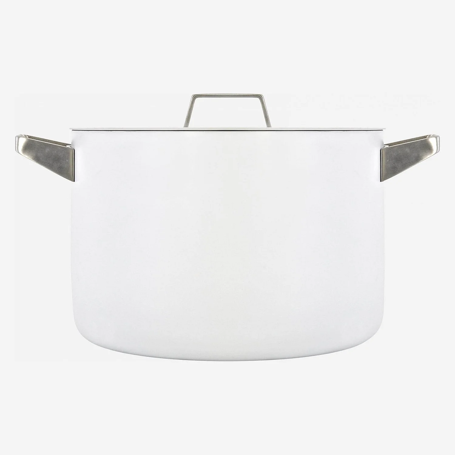 Marmite avec couvercle 26 cm en aluminium extérieur blanc et revêtement intérieur céramique - 7