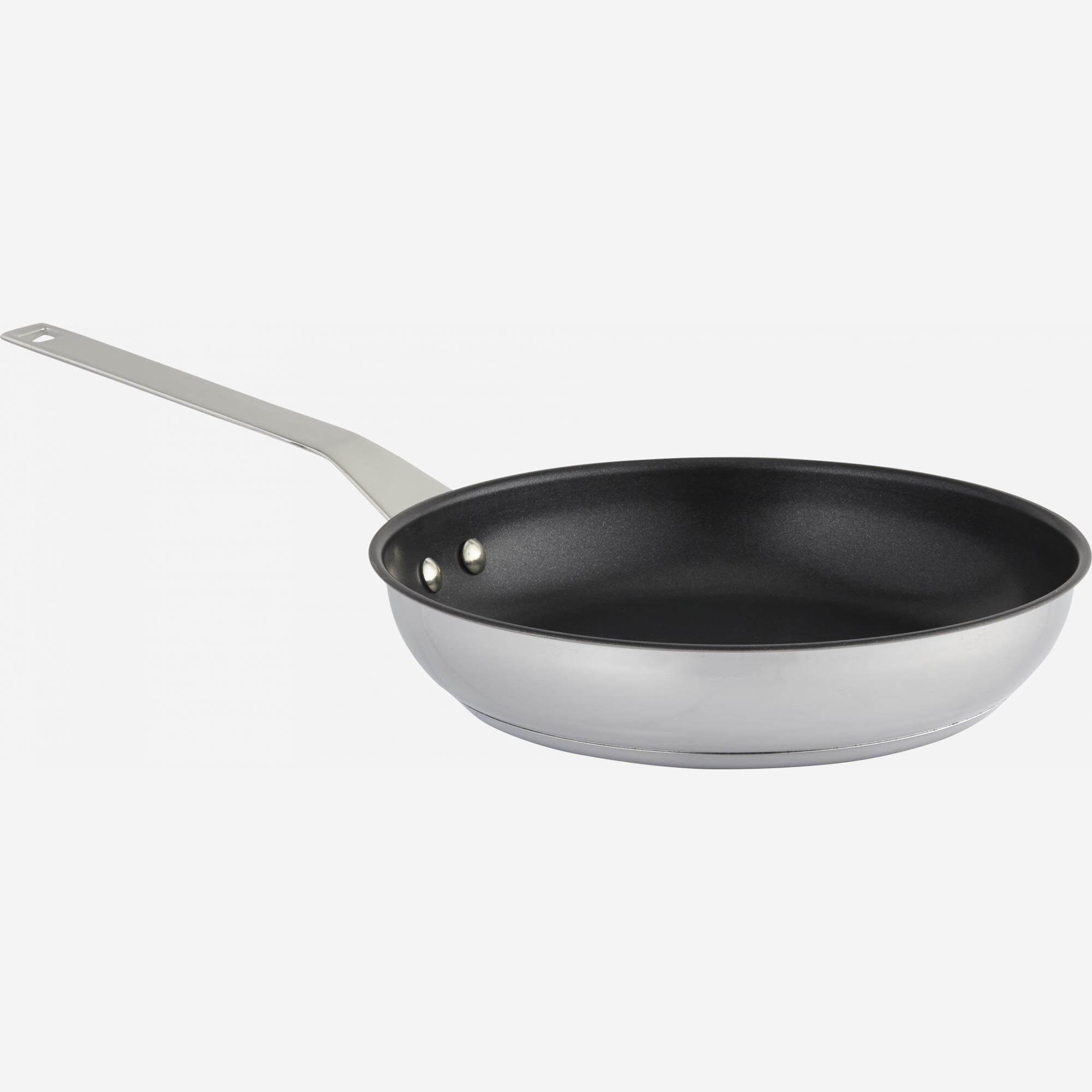 Non-stick pan 20 cm in stainless steel