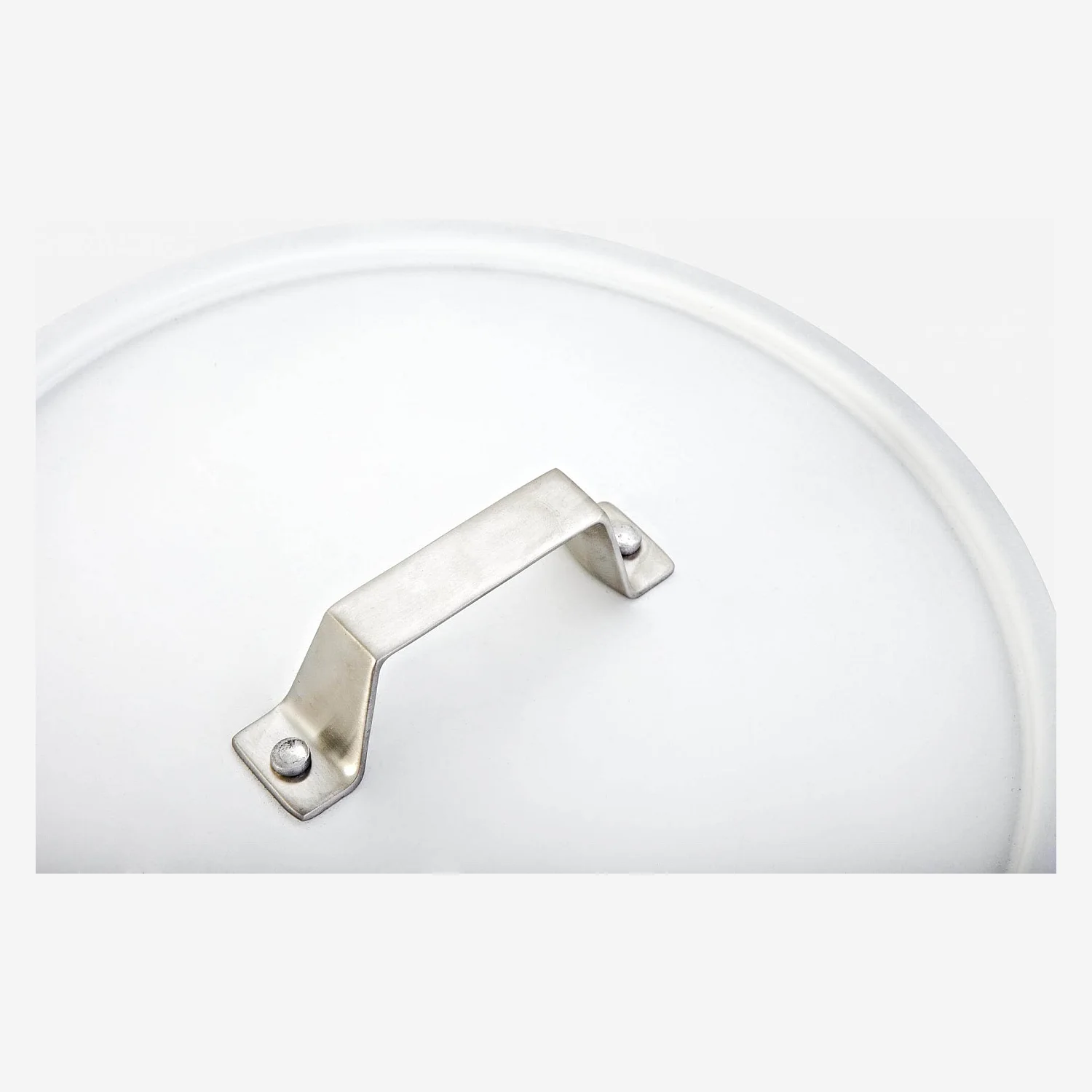 Casserole avec couvercle 18 cm en aluminium extérieur blanc et revêtement intérieur céramique - 4