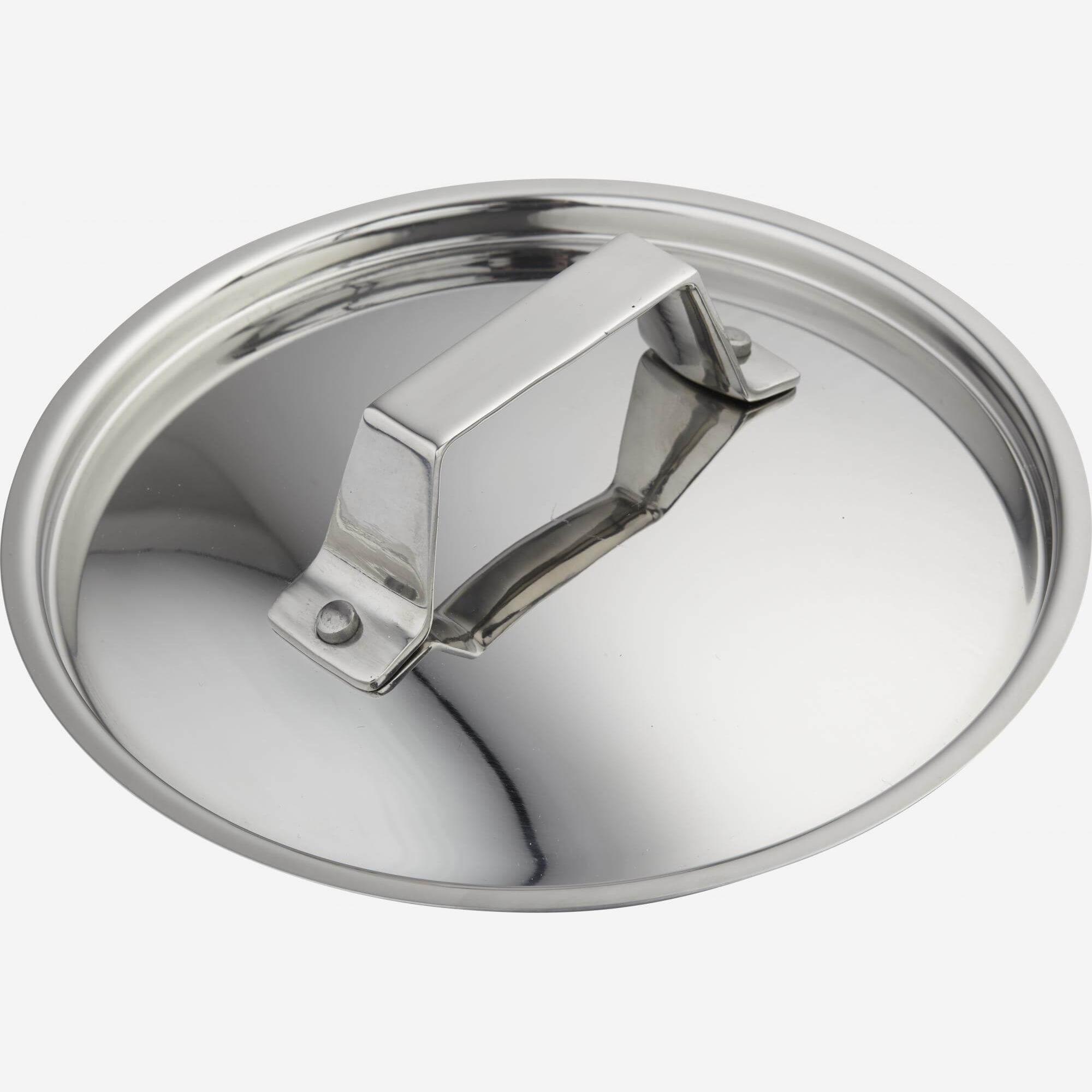 Saucepan lid 16 cm in stainless steel