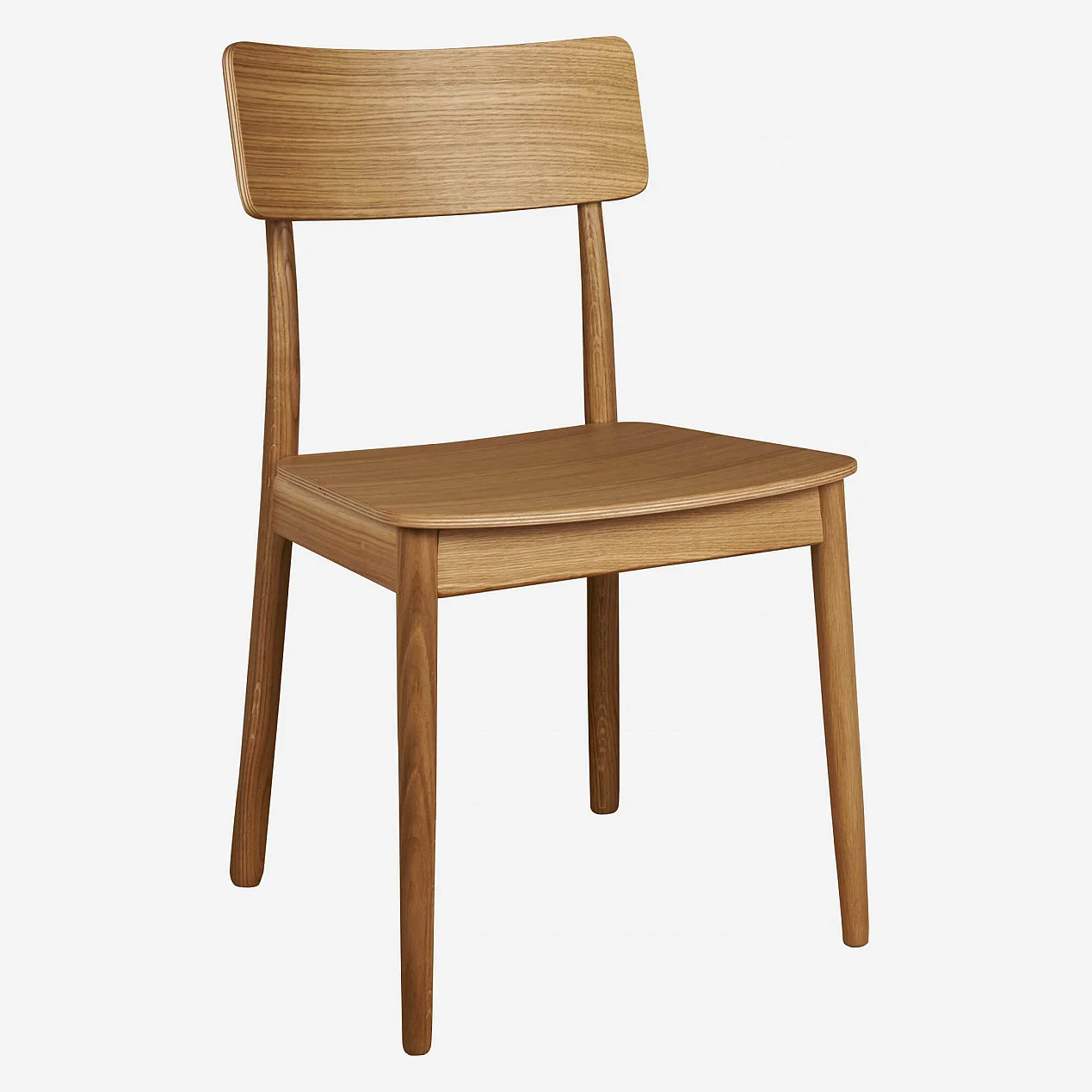 Cadeira em carvalho - Madeira clara - 2