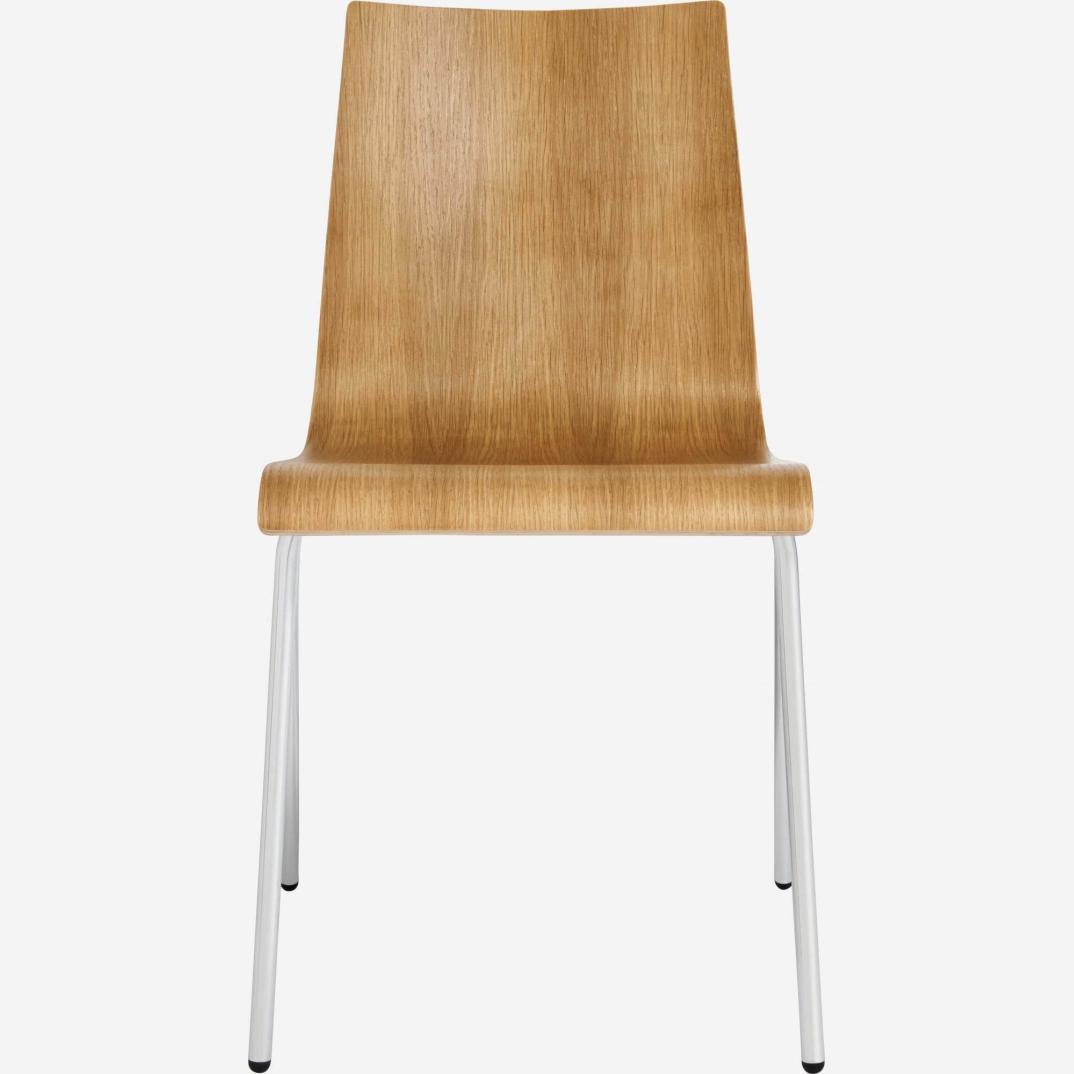 CALLUM/ VENEERED DINING CHAIR OAK 