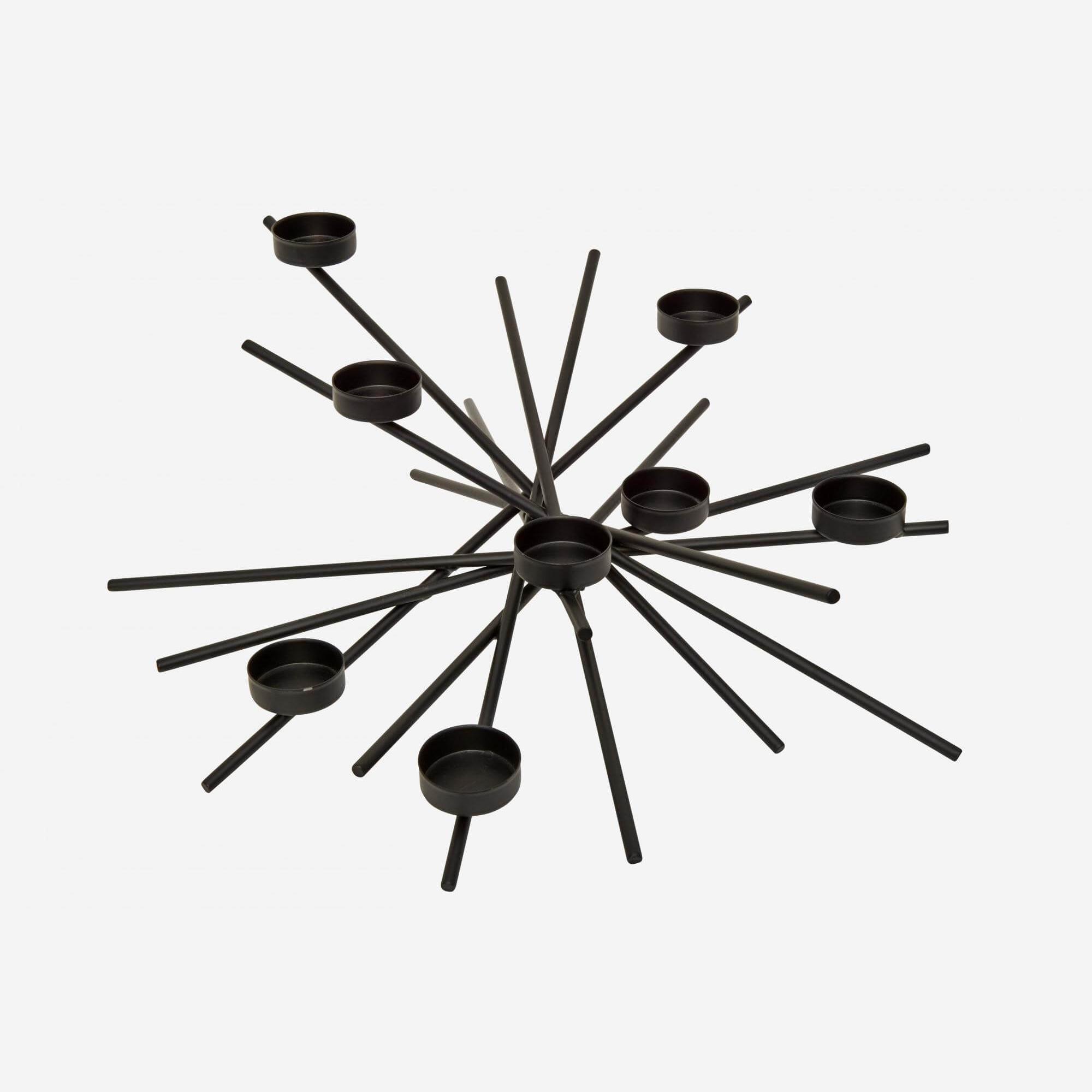 CALIPSO/ SUPERSTAR CANDLE HOLDER BLACK 