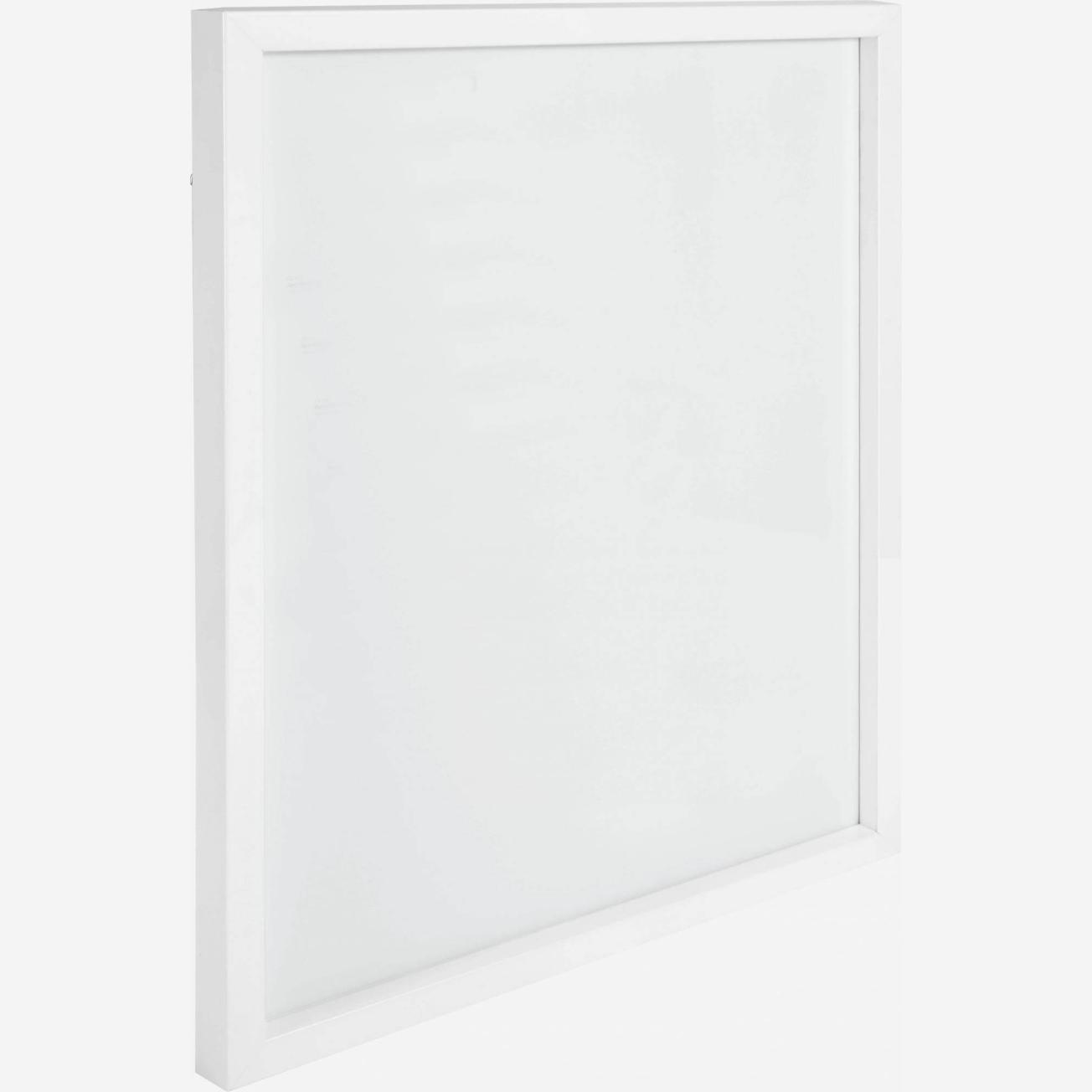 Marco de pared de madera - 40 x 50 cm - Blanco 