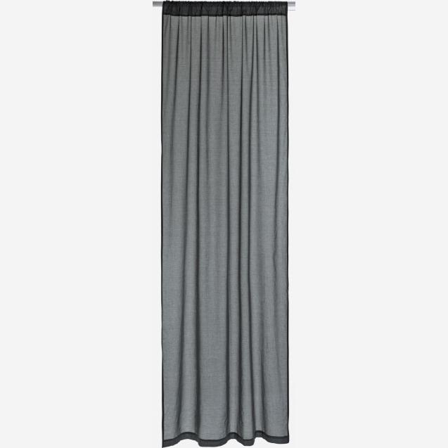 DERWENT/ VOILE CURTAIN CHARCOAL 