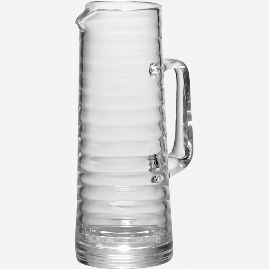 Carafe à eau en verre