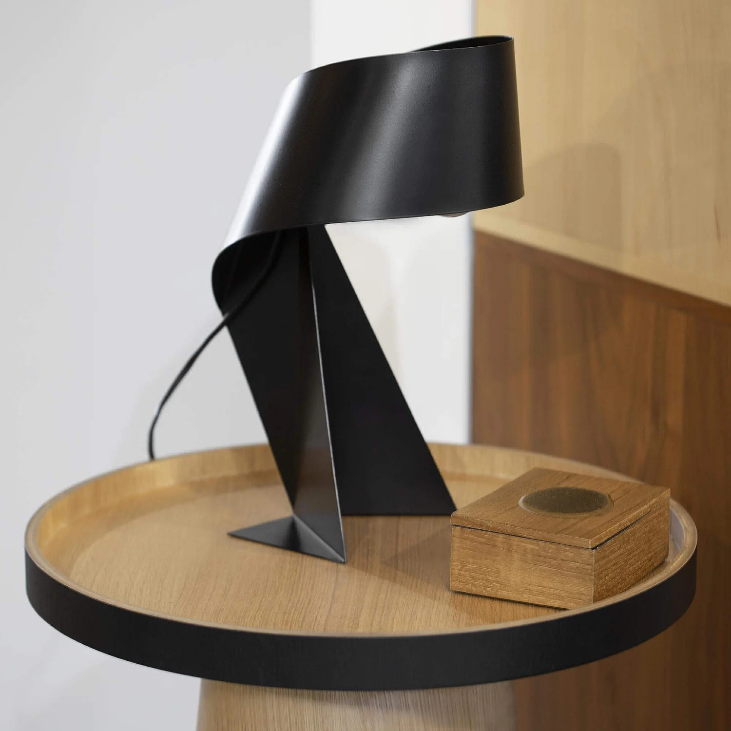 Metal table lamp - Black - 36 cm - 1