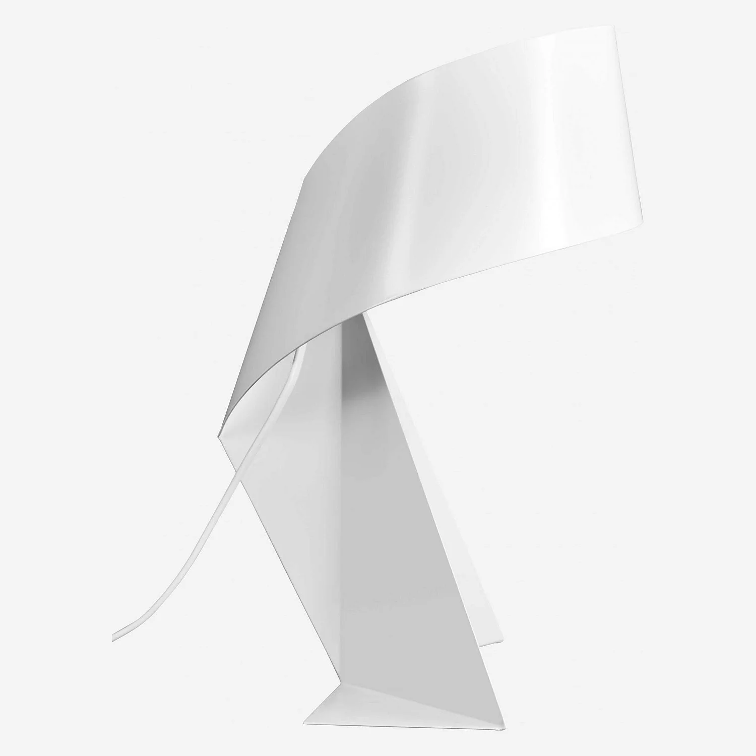 Tafellamp van metaal - Wit - 35 cm - Design by Claire Norcross - 7