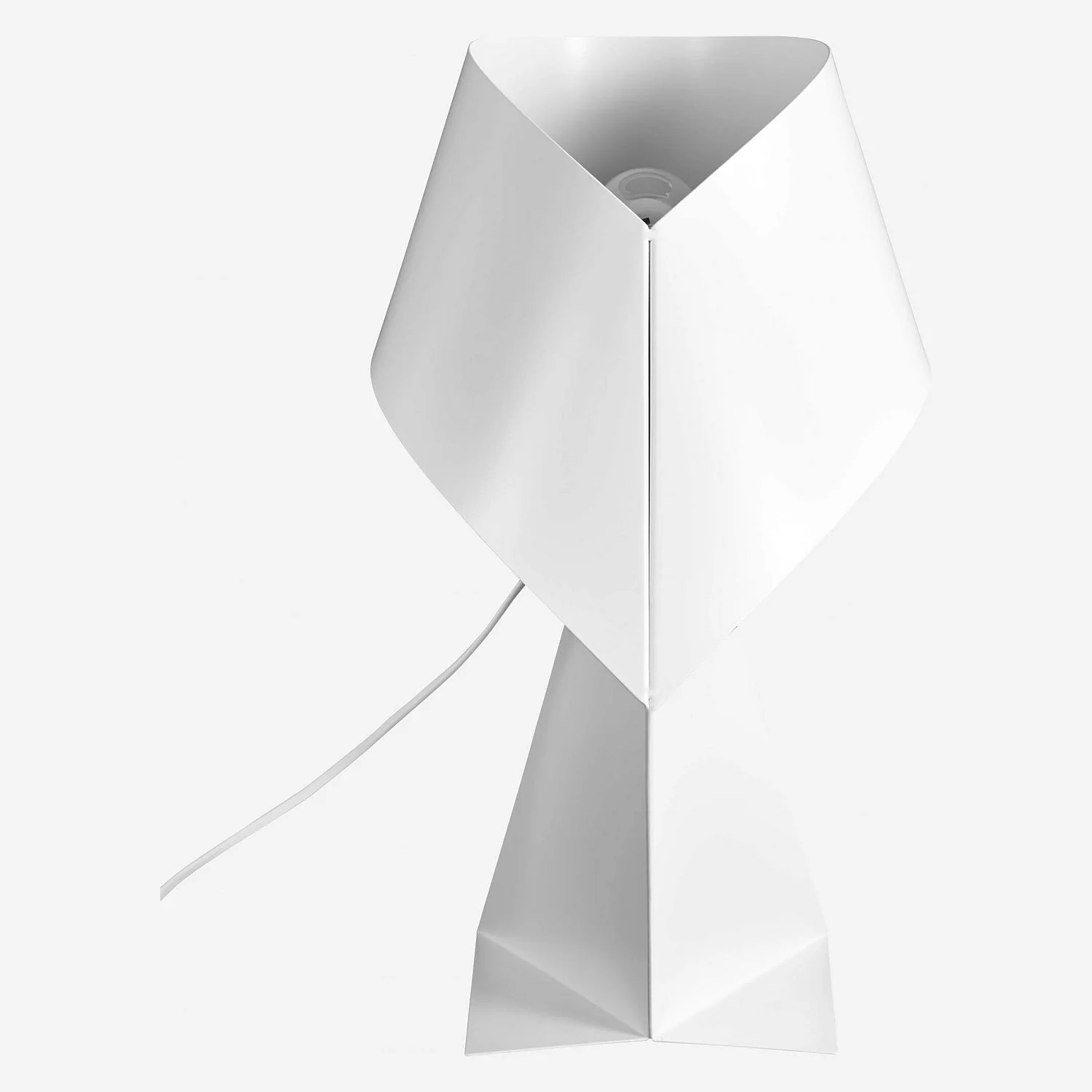 Metal table lamp - White - 52 cm - 4