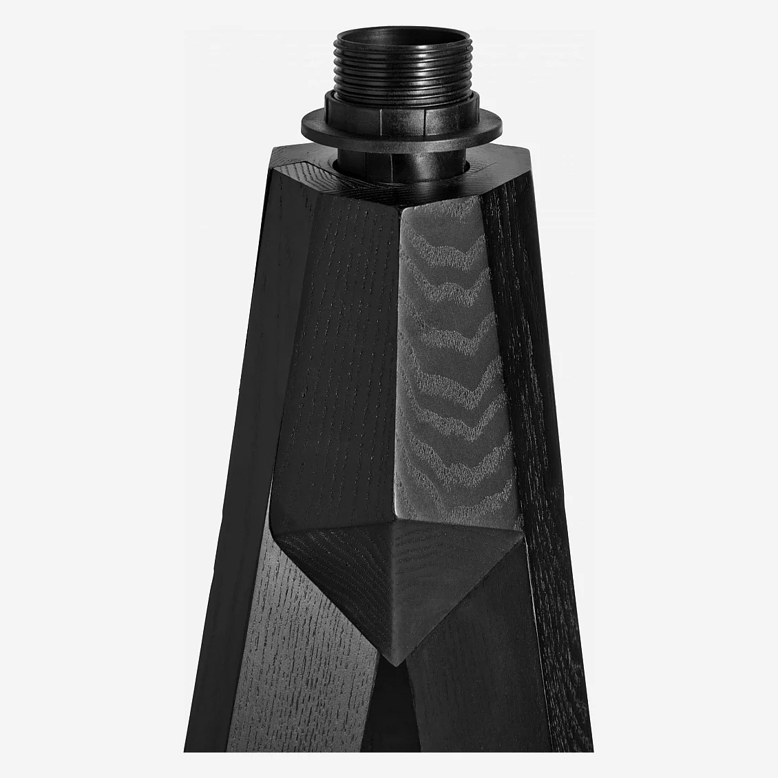 Pied de lampadaire en frène noir - 2