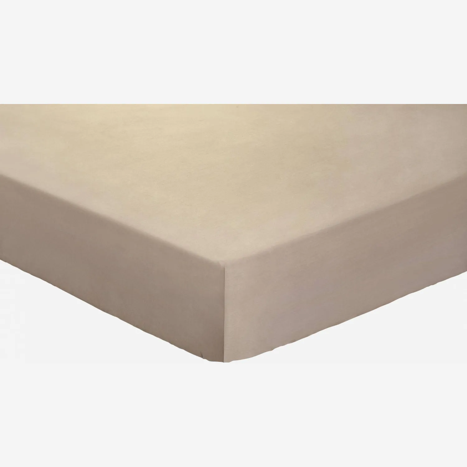 Lenzuolo con angoli in raso di cotone - 160 x 200 cm - Talpa