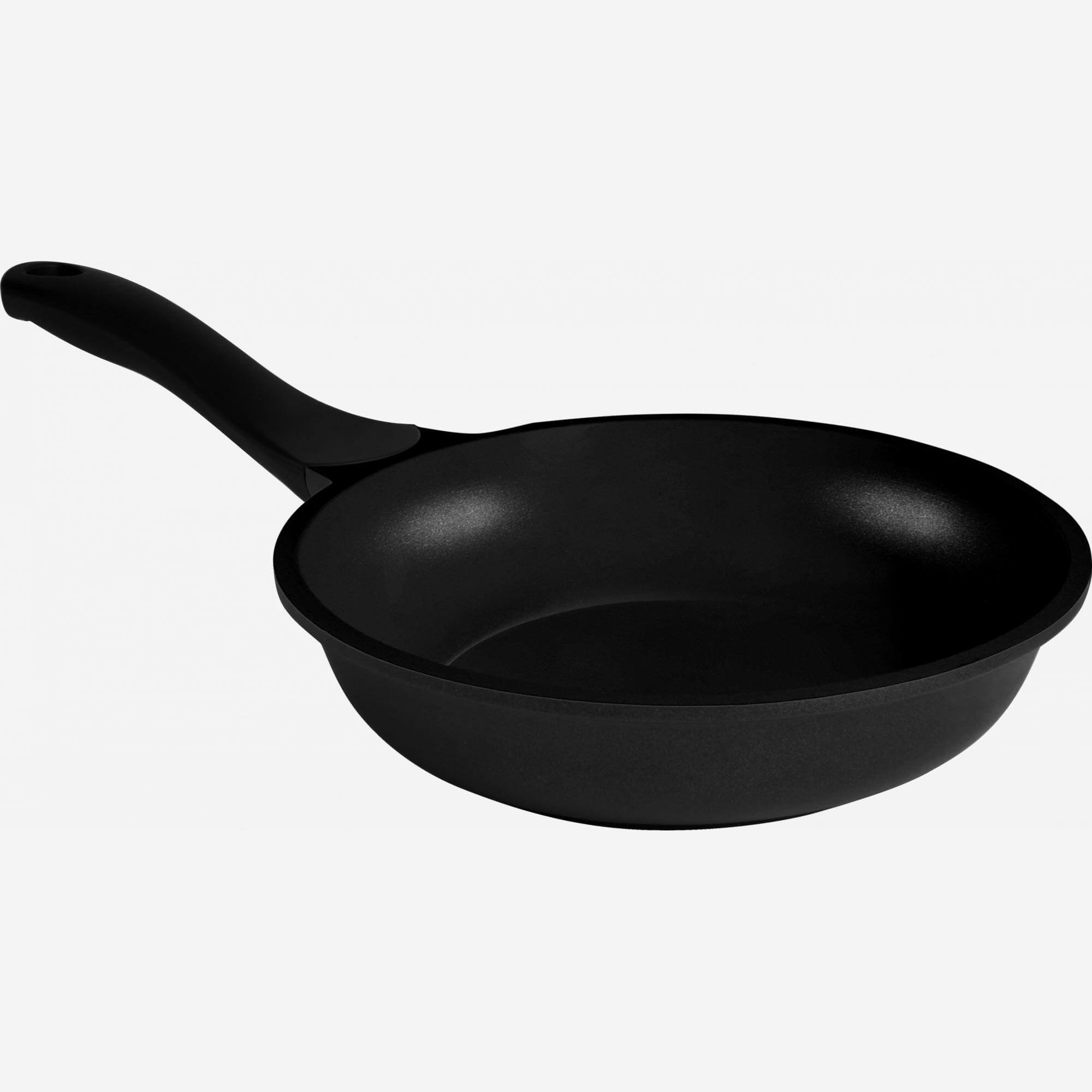 Aluminium frying pan - 20 cm - Black