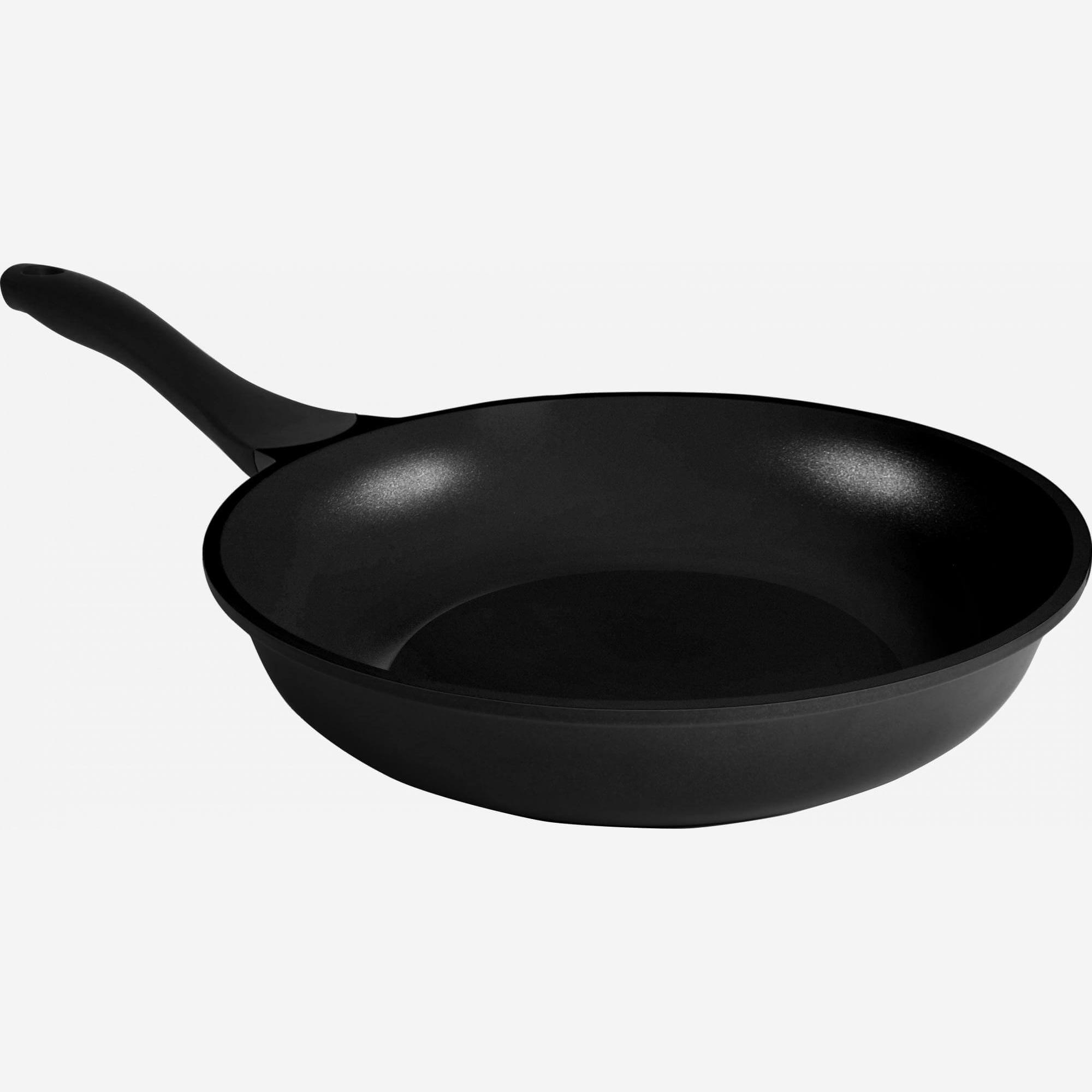 Aluminium frying pan - 28 cm - Black