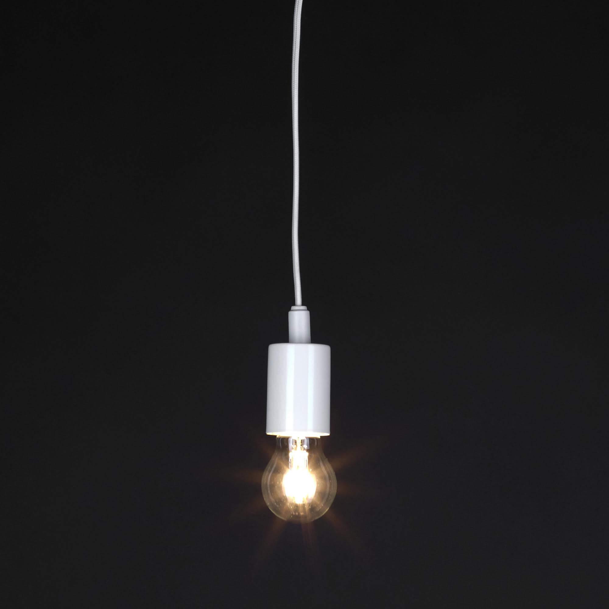 Ceiling light, white plug