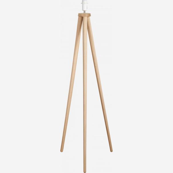 Beech floor lamp base - 130 cm