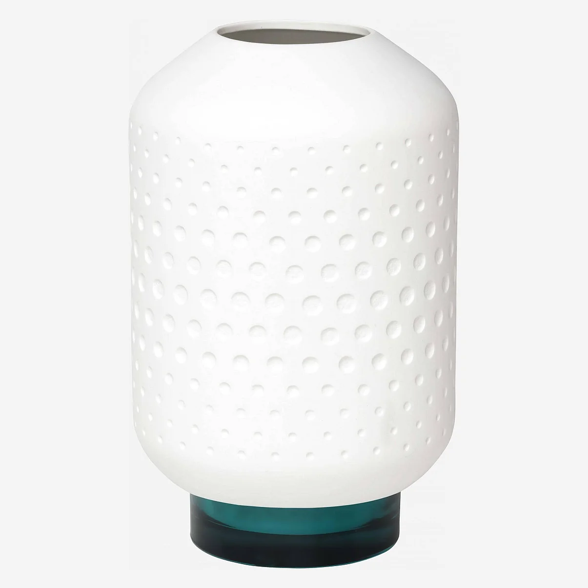 Coffret bougie et photophore senteur Basilic - Blanc - 1