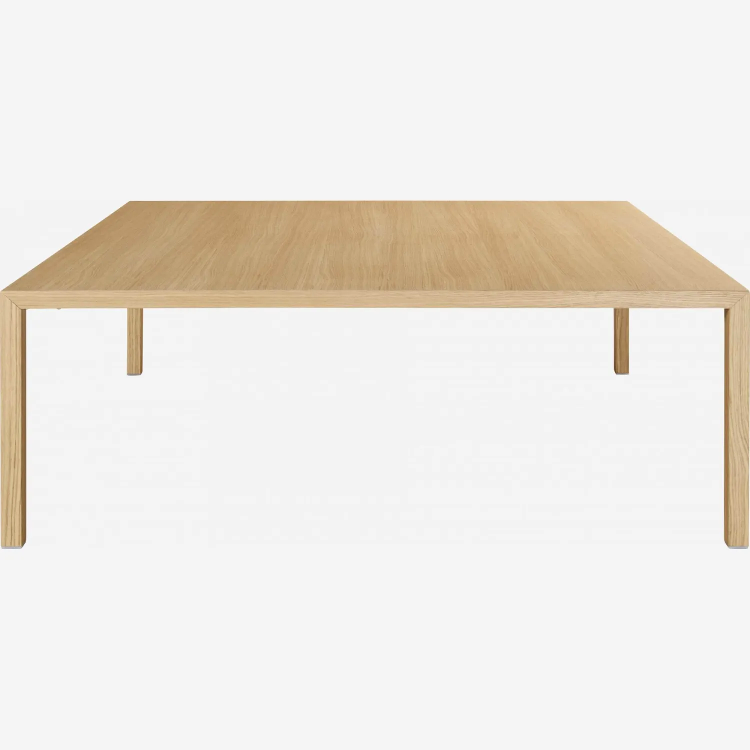 Table basse carré en chêne
