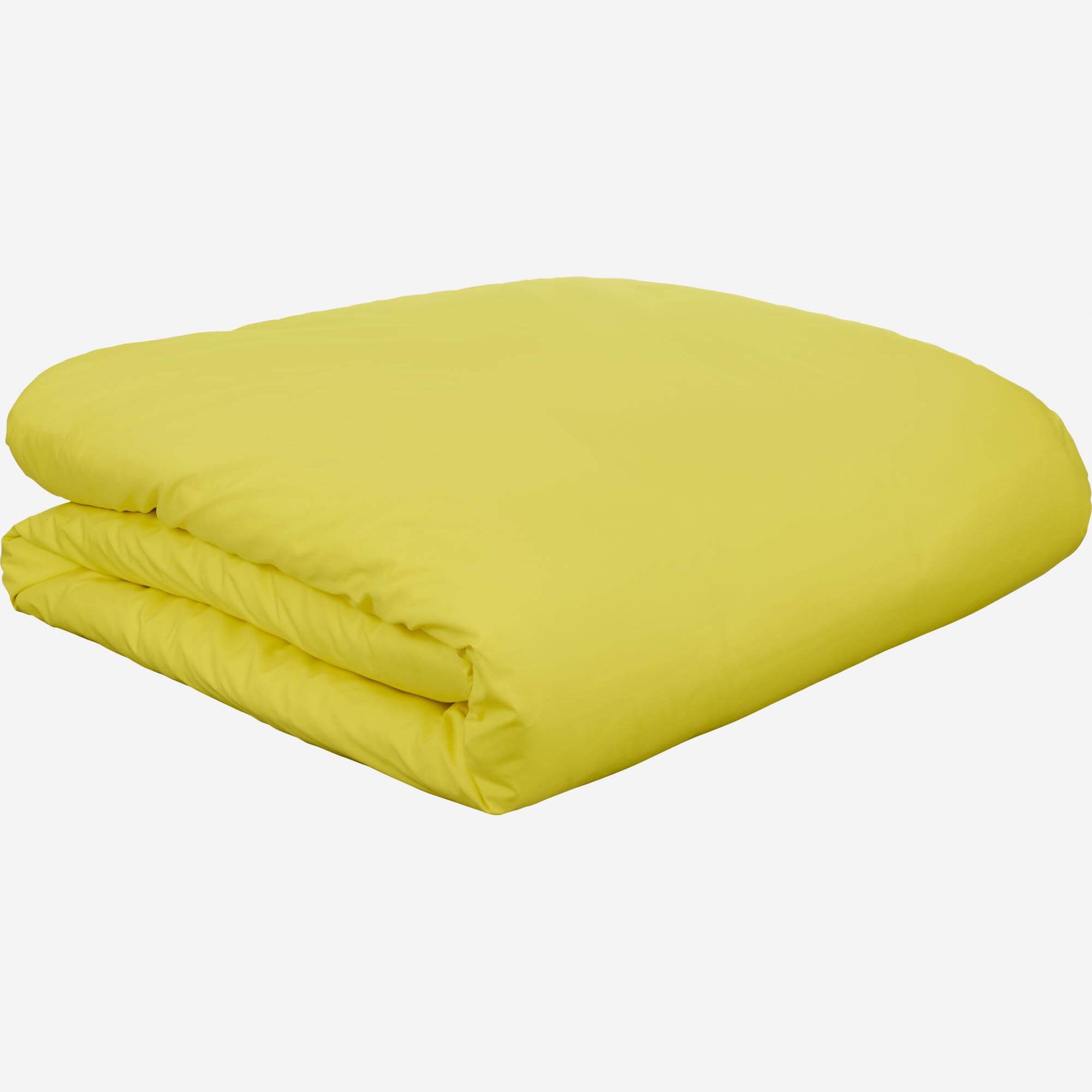 Fitted sheet 200x200, yellow