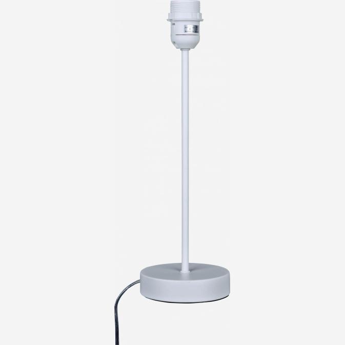 White lamp stand