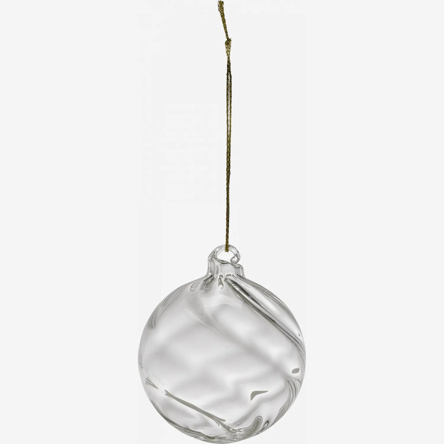 Décoration de Noël boule avec filaments 