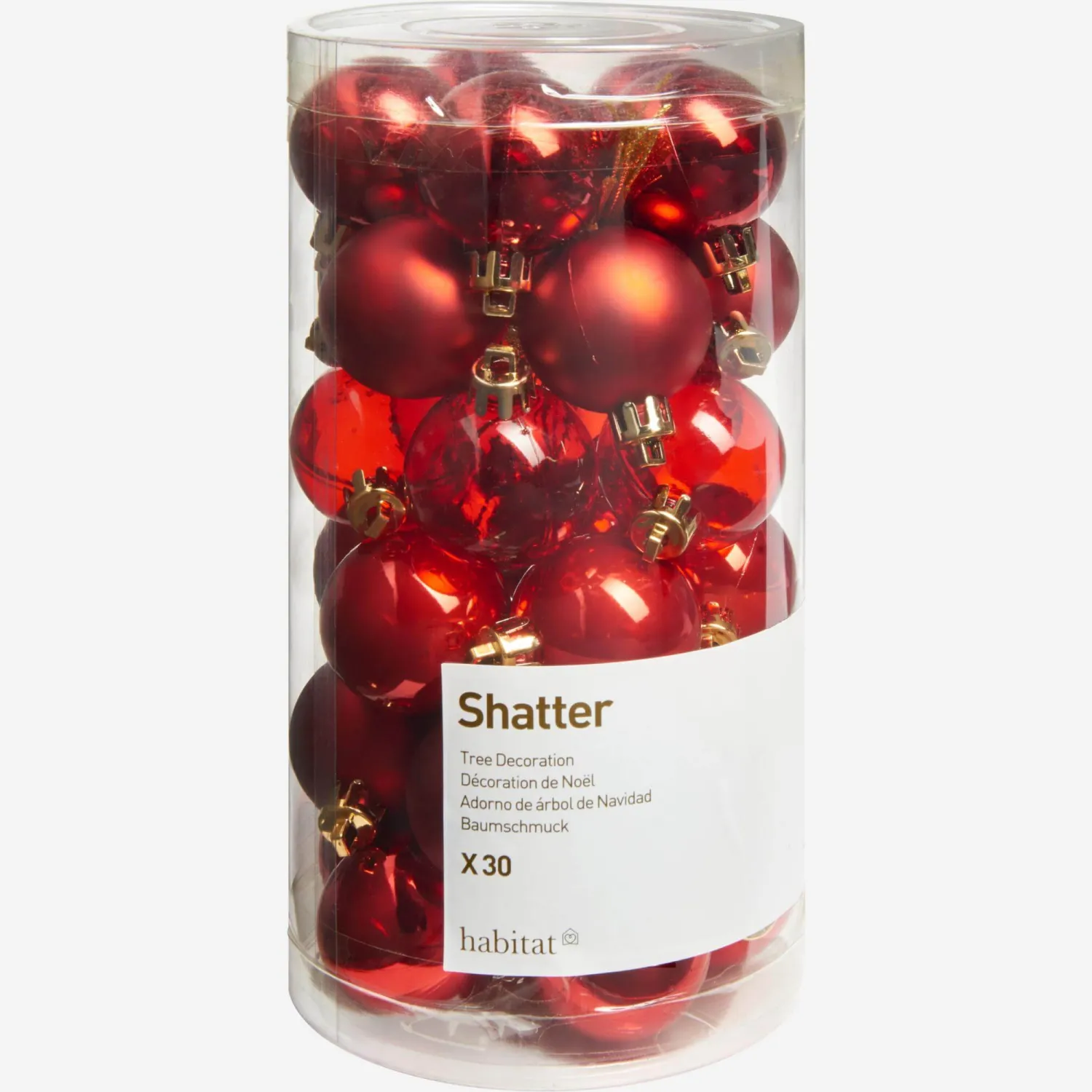Pack de 30 décoration de Noël 
