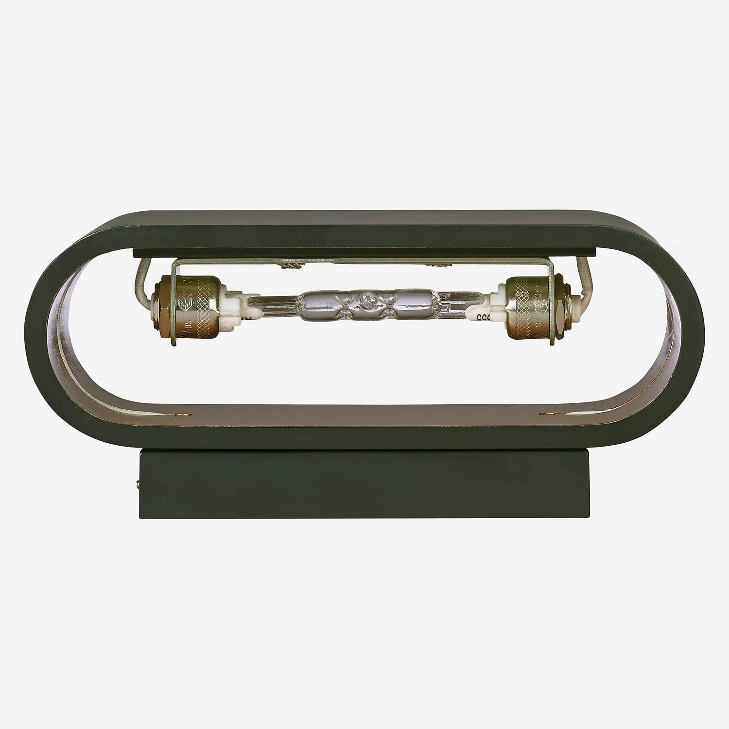 Applique murale en métal - 18 x 8 cm - Noire - 1