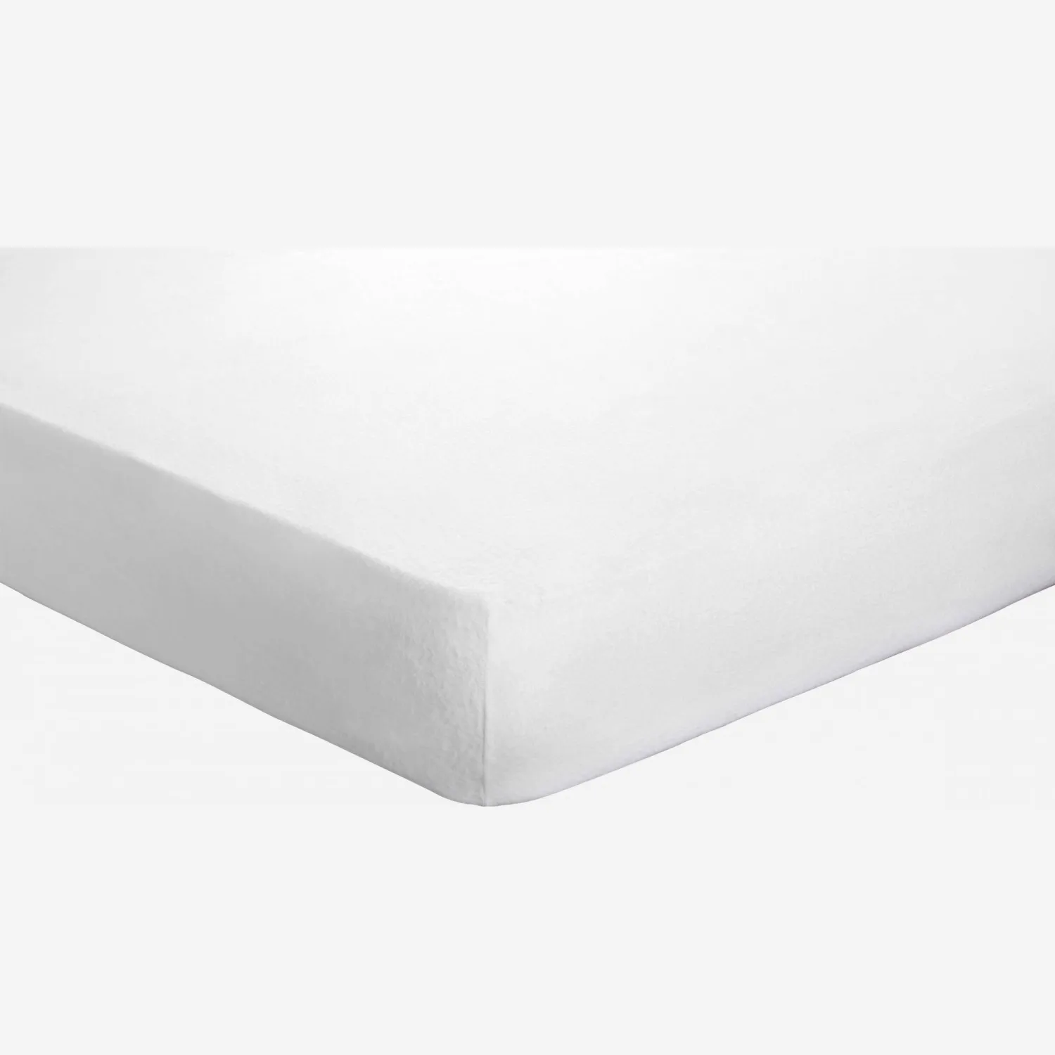 Protège matelas en coton gratté - 140 x 200 cm 
