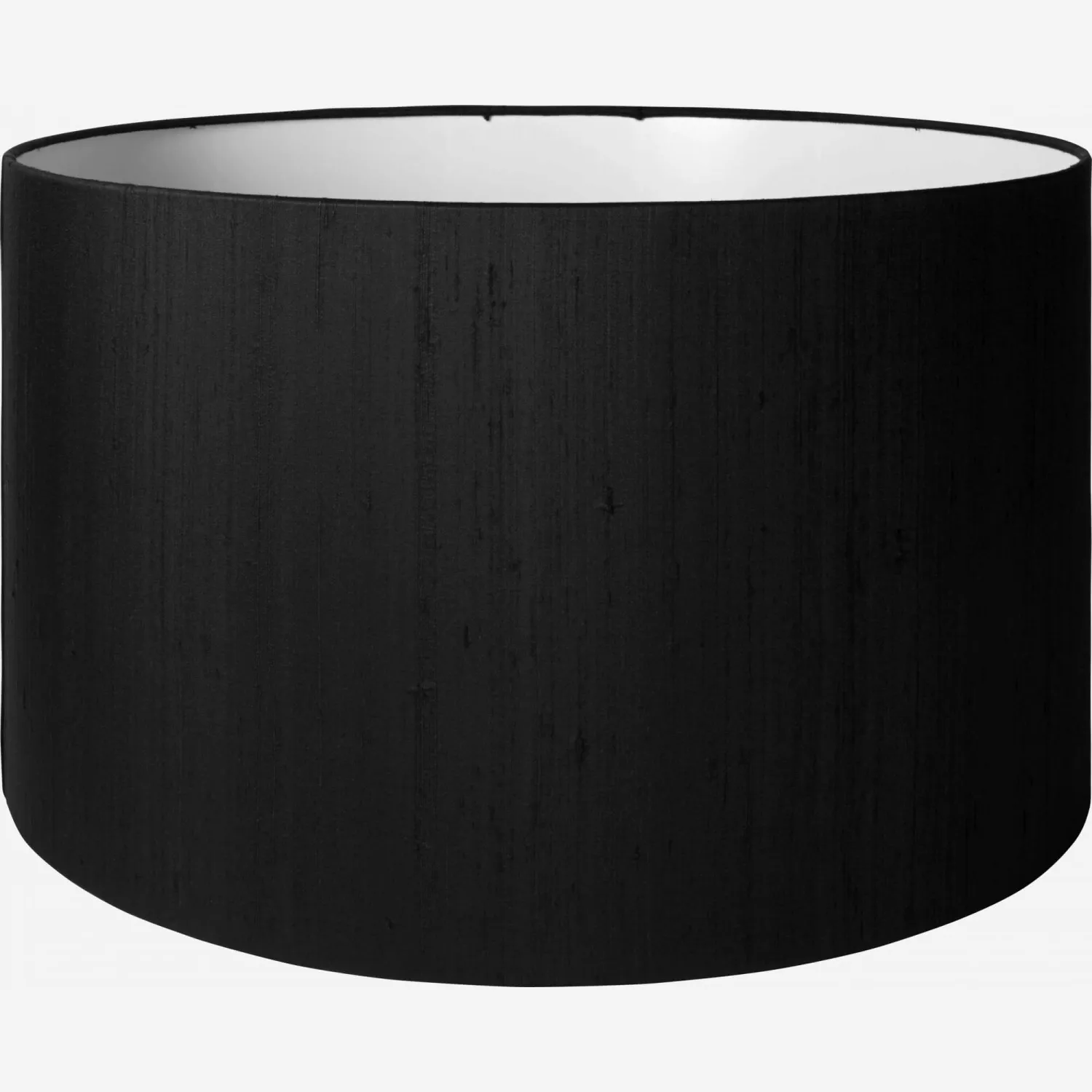 Abat-jour en soie 53x32cm noir