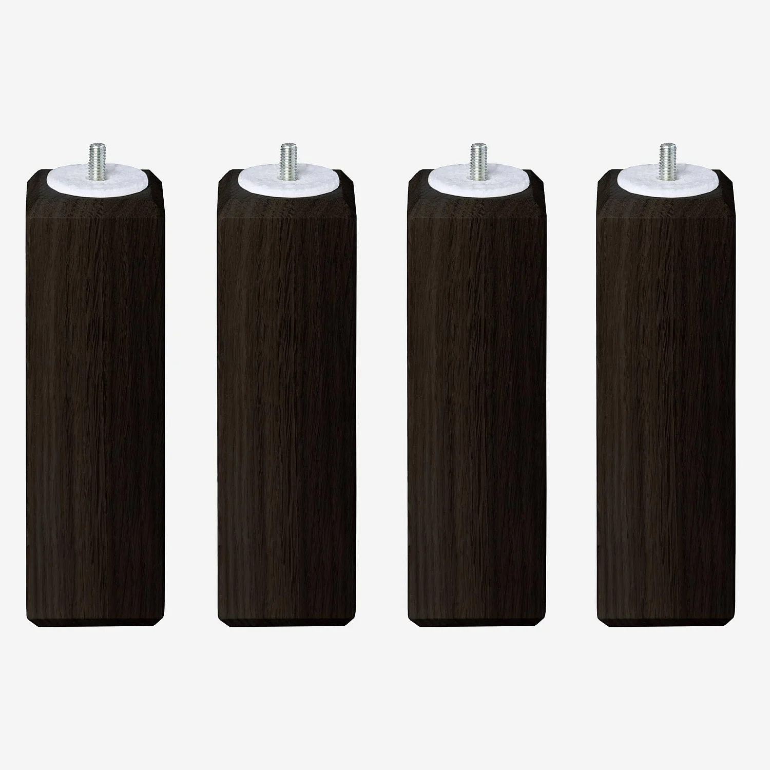 Square black beech legs x4 - 2