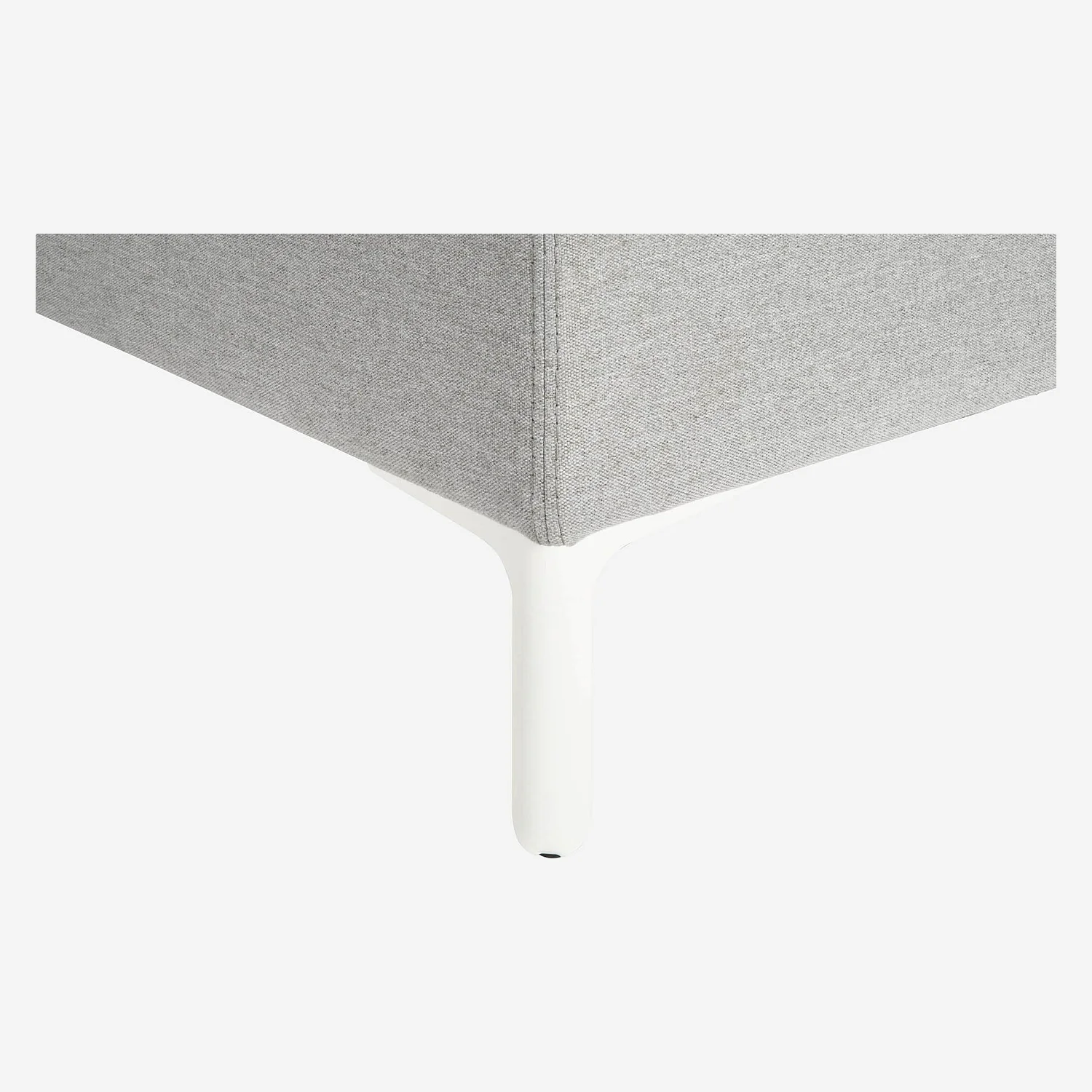 Set van 4 metalen bedpoten - 16 cm - Wit - 1