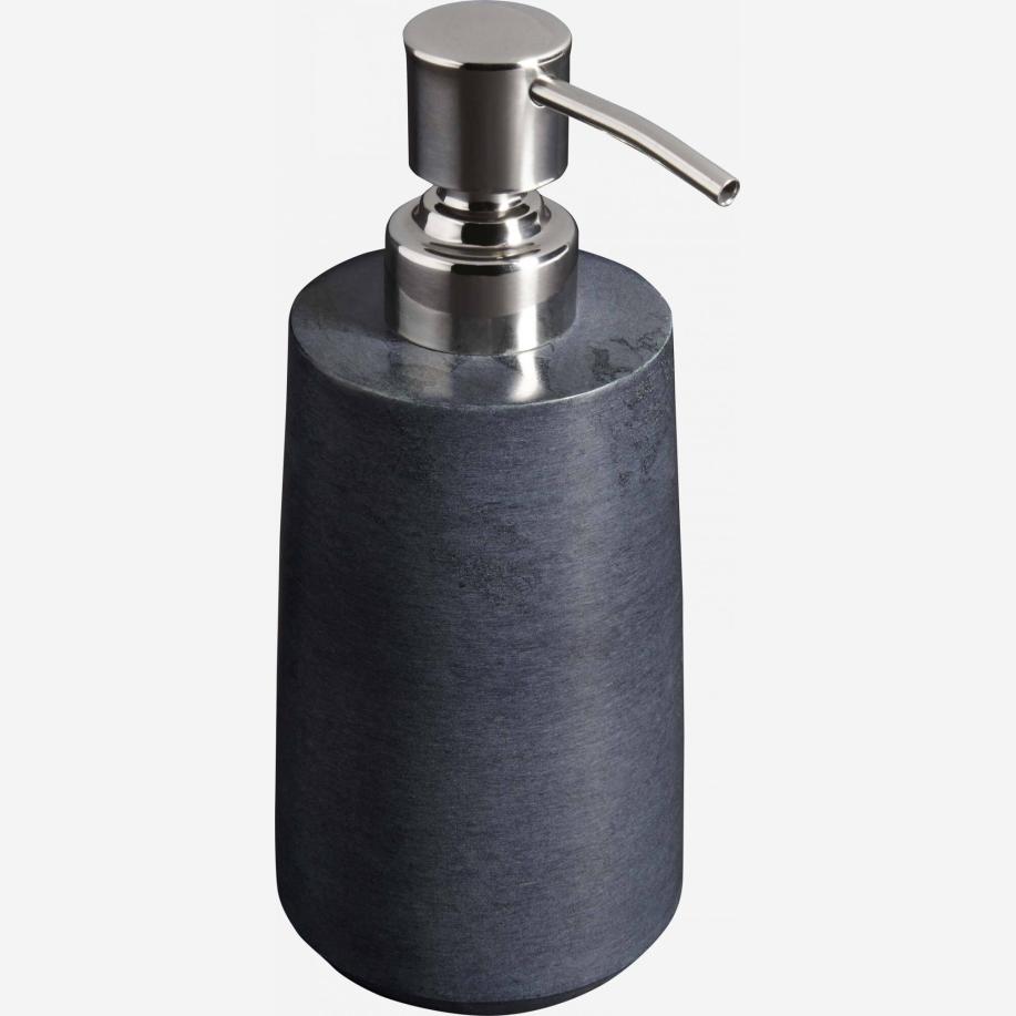 PHILIPPE/ GREY SOAPSTONE SOAP DISPENSER 