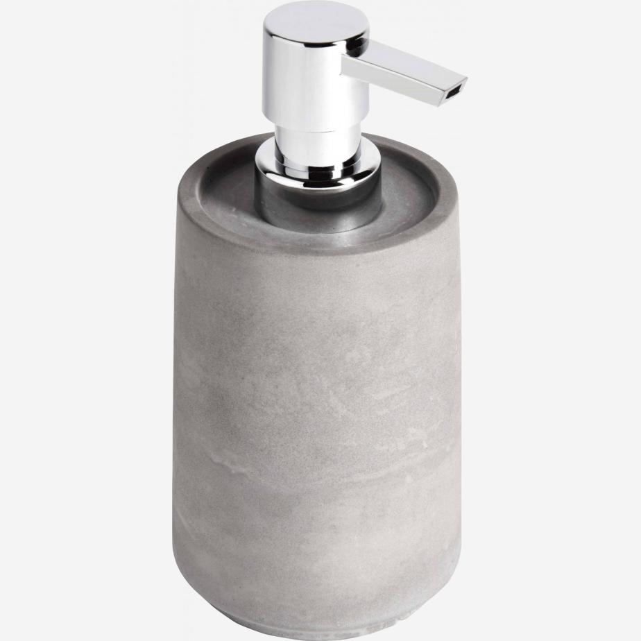 Concrete soap dispenser - Grey