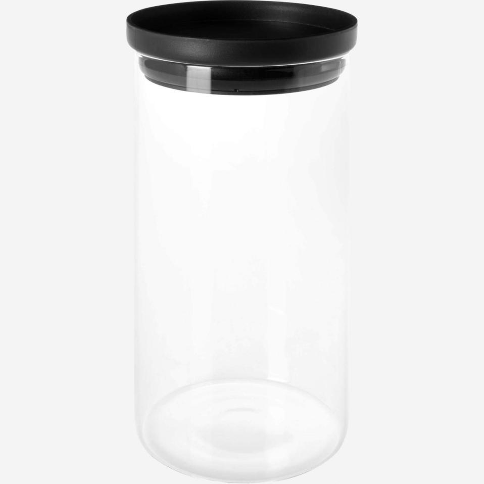 Large jar with lid