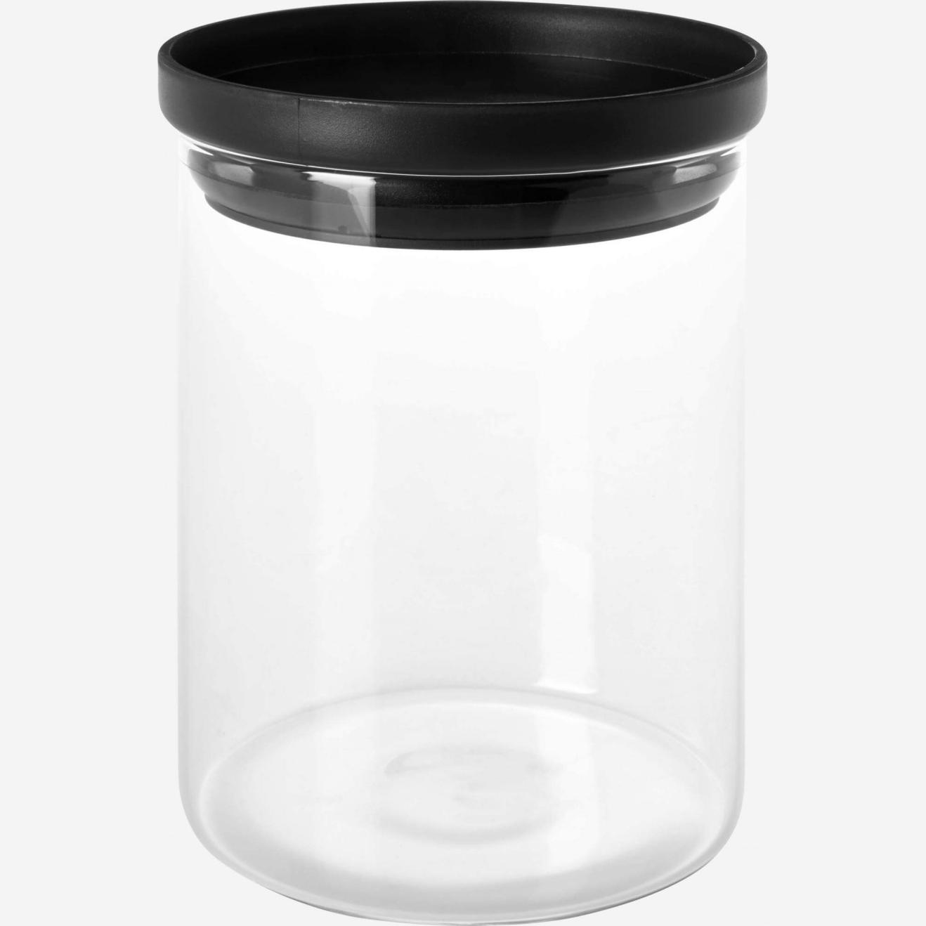 Long jar with lid