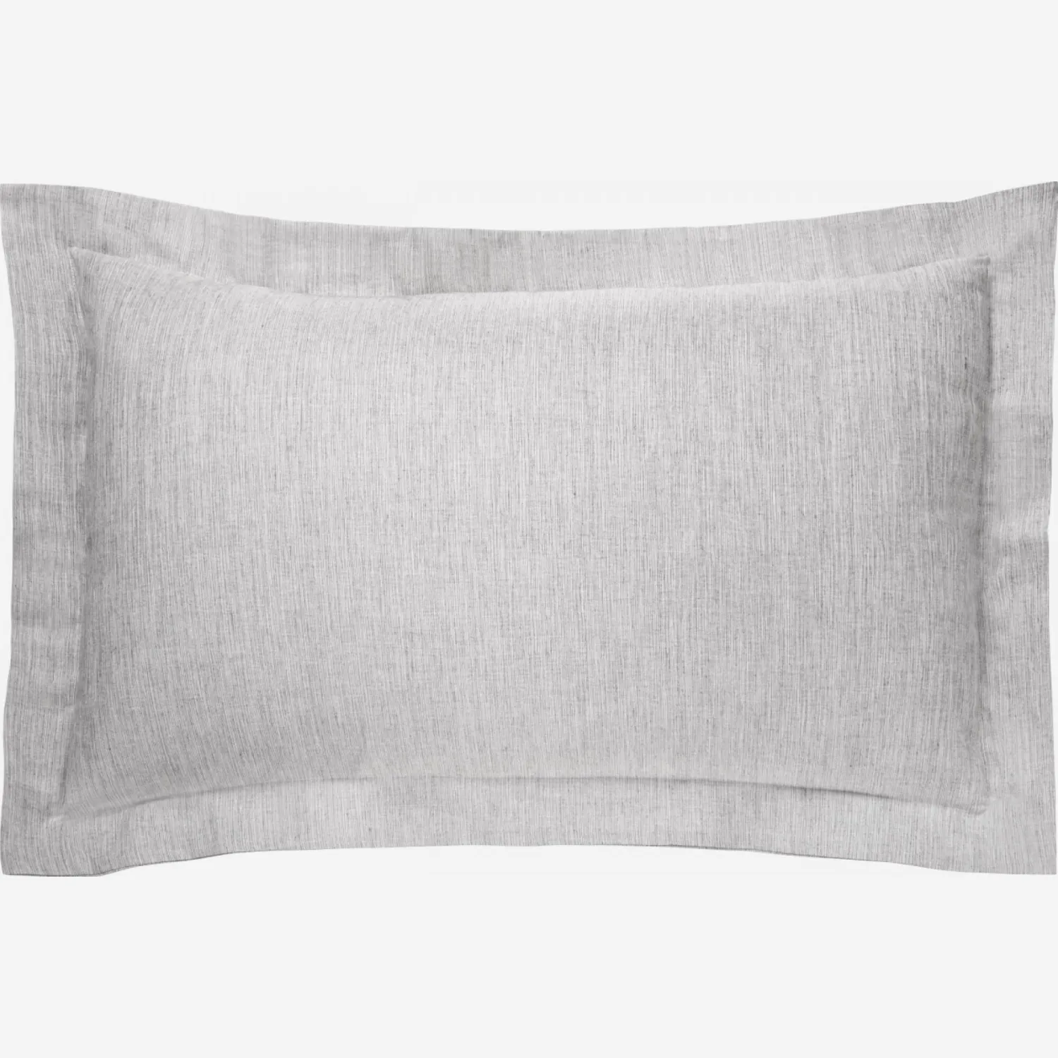 Taie d'oreiller en coton - 50 x 80 cm - Gris