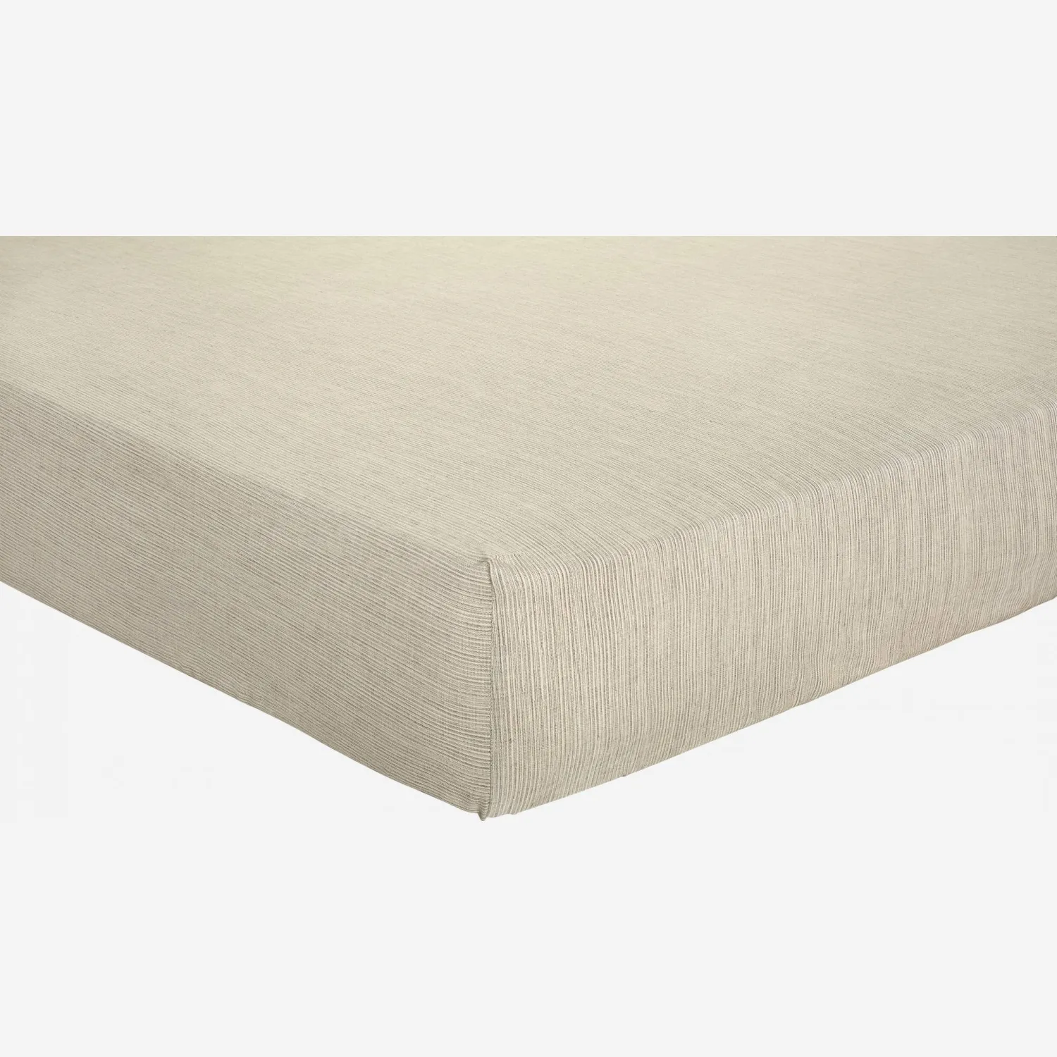 Spannbettlaken, 180x200cm, grau-beige
