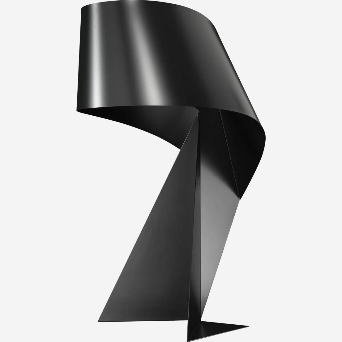 nl(167119) - Lampe à poser géante en métal - Noir - 90 cm