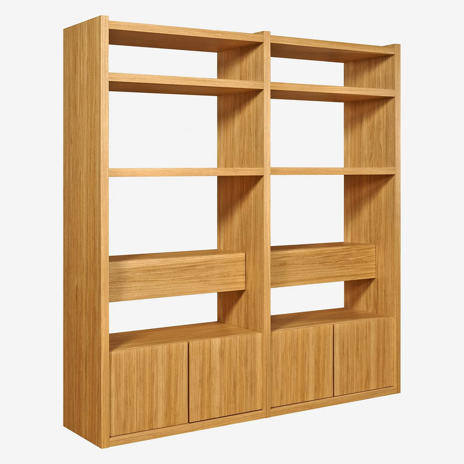 Extension grand modèle pour bibliothèque en chêne - Design by Hélèna Pille - 5